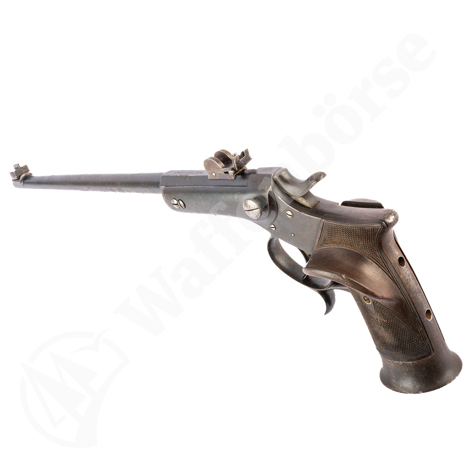 Belgische Kipplauf-Scheibenpistole .22lr