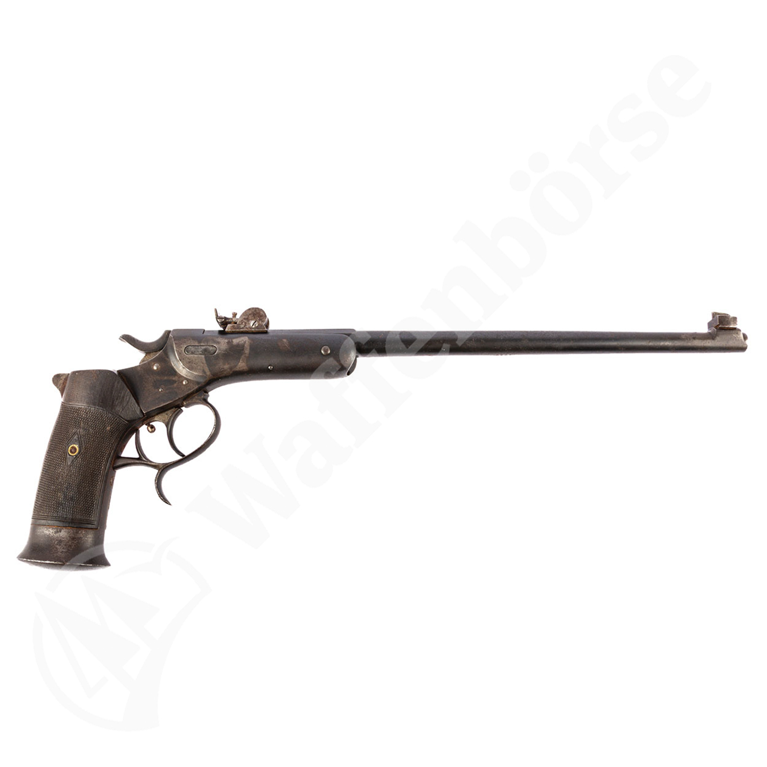 Belgische Kipplauf-Scheibenpistole .22lr