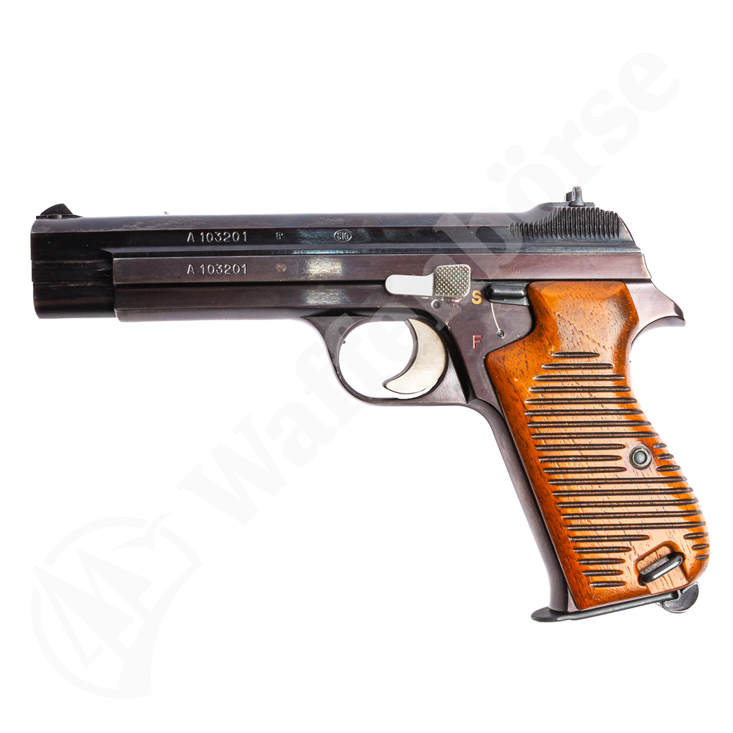 SIG 210-A 1.Serie Paar 9mm para