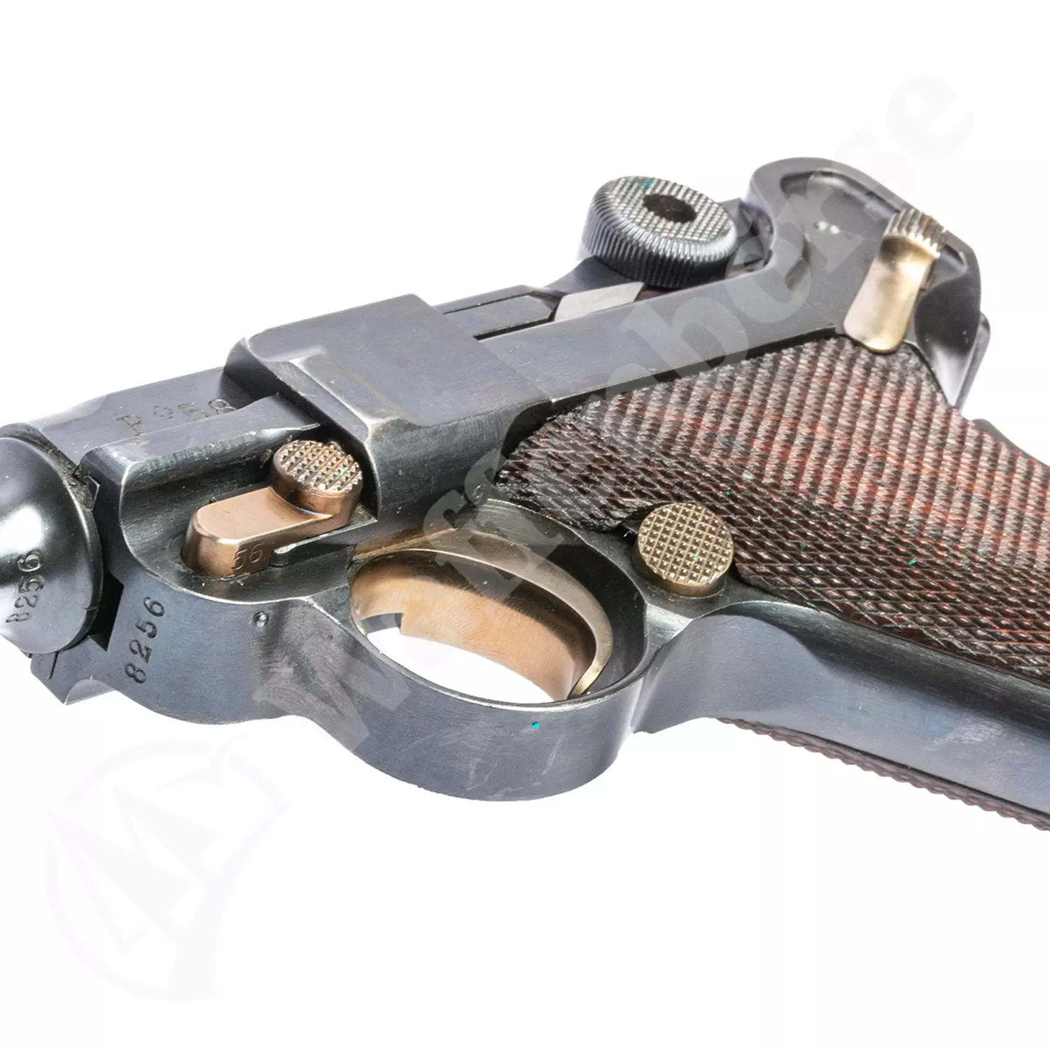 Schweizer Prab 906 DWM Kreuz 7,65mm para