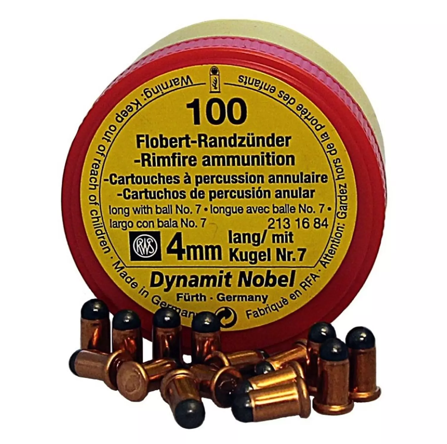 RWS Dynamit Nobel 4mm lang Randfeuer no. 7