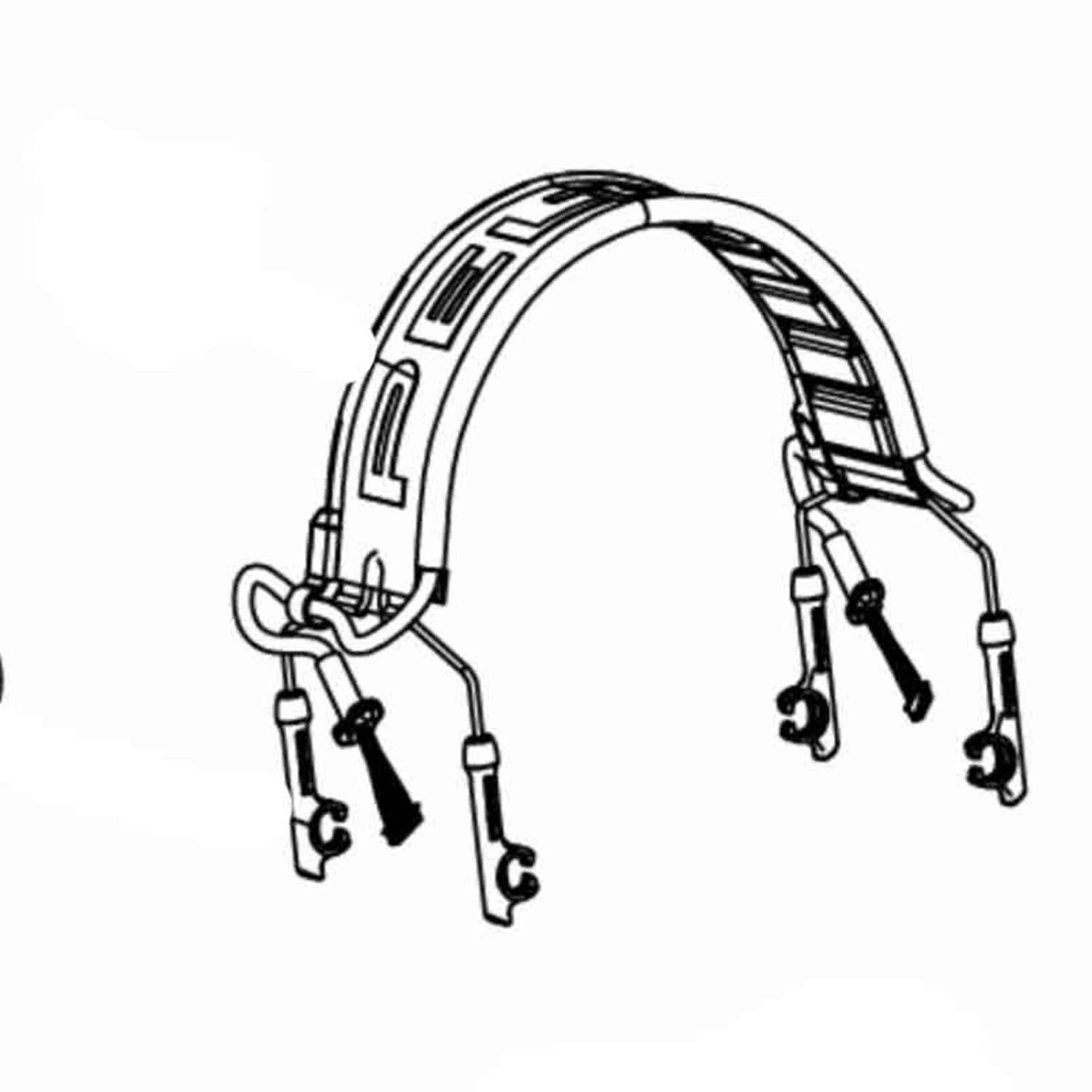 Peltor Ersatzkabel inkl. Kopfbügel SportTac
