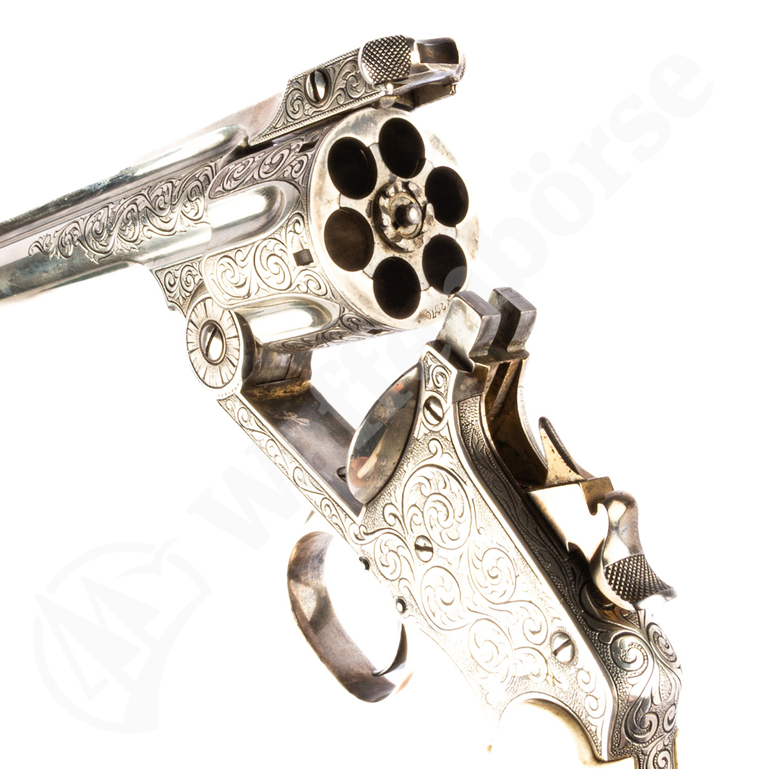 Smith & Wesson Russian SA versilbert-graviert .44 Russian