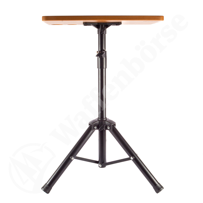 Asertischli Asertisch 50x30x2cm Rehbock Buche Stativ Dreibein 65-122cm