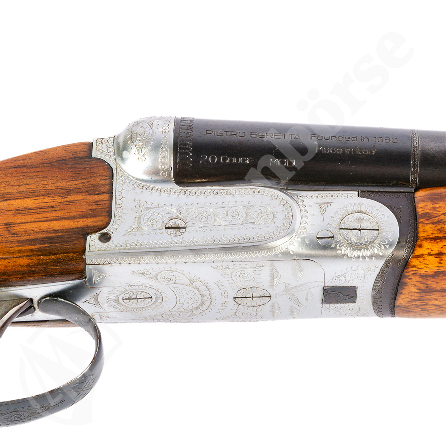 Beretta Doppelflinte Silber Hawk 20/76