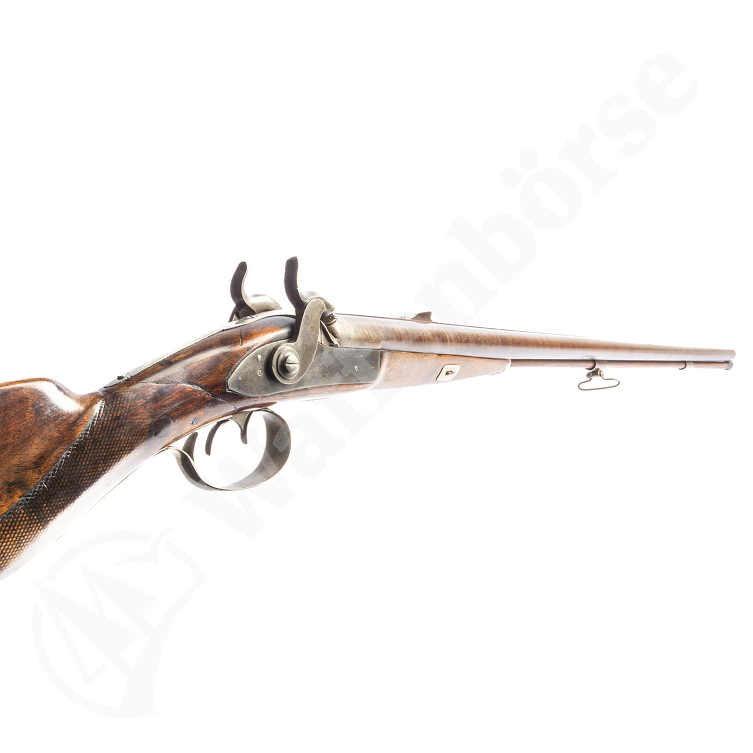 Belg. Perkussions-Doppelflinter 17,5mm