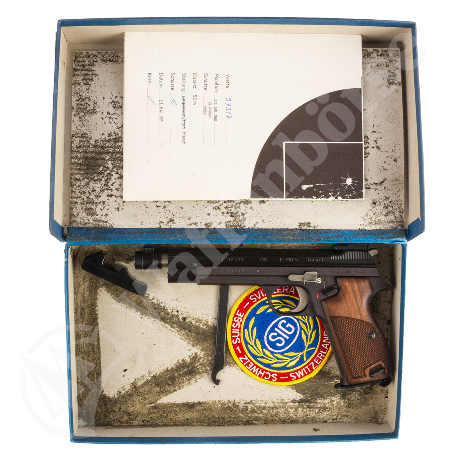 SIG 210-5 Target Swiss Made 9mm para