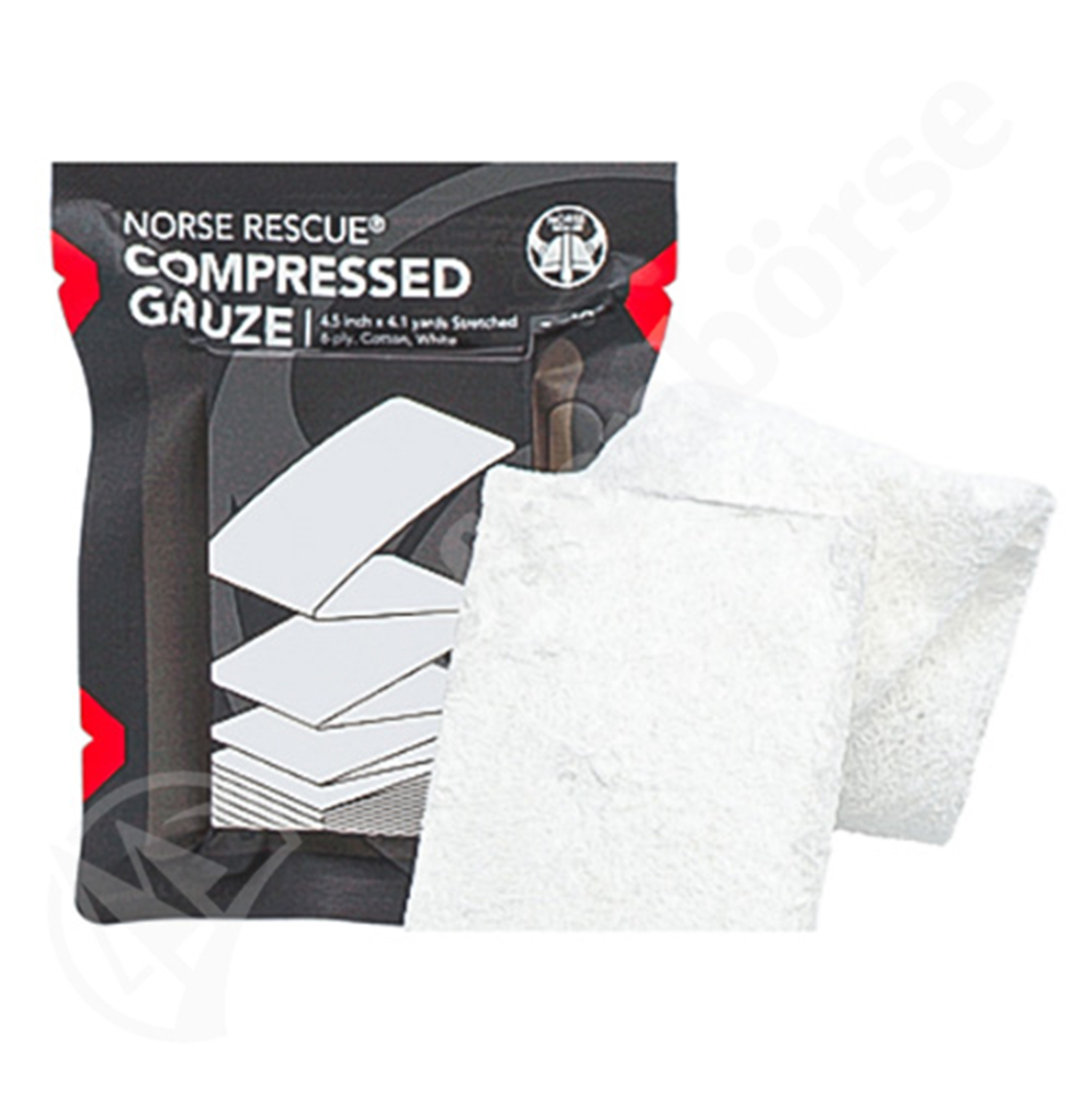 NorseRescue Compressed Gauze Z-Fold