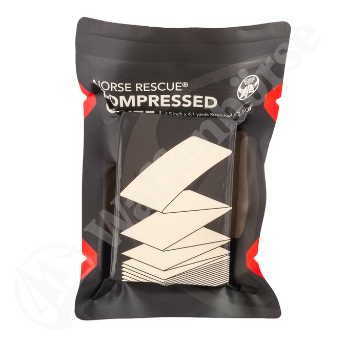 NorseRescue Compressed Gauze Z-Fold