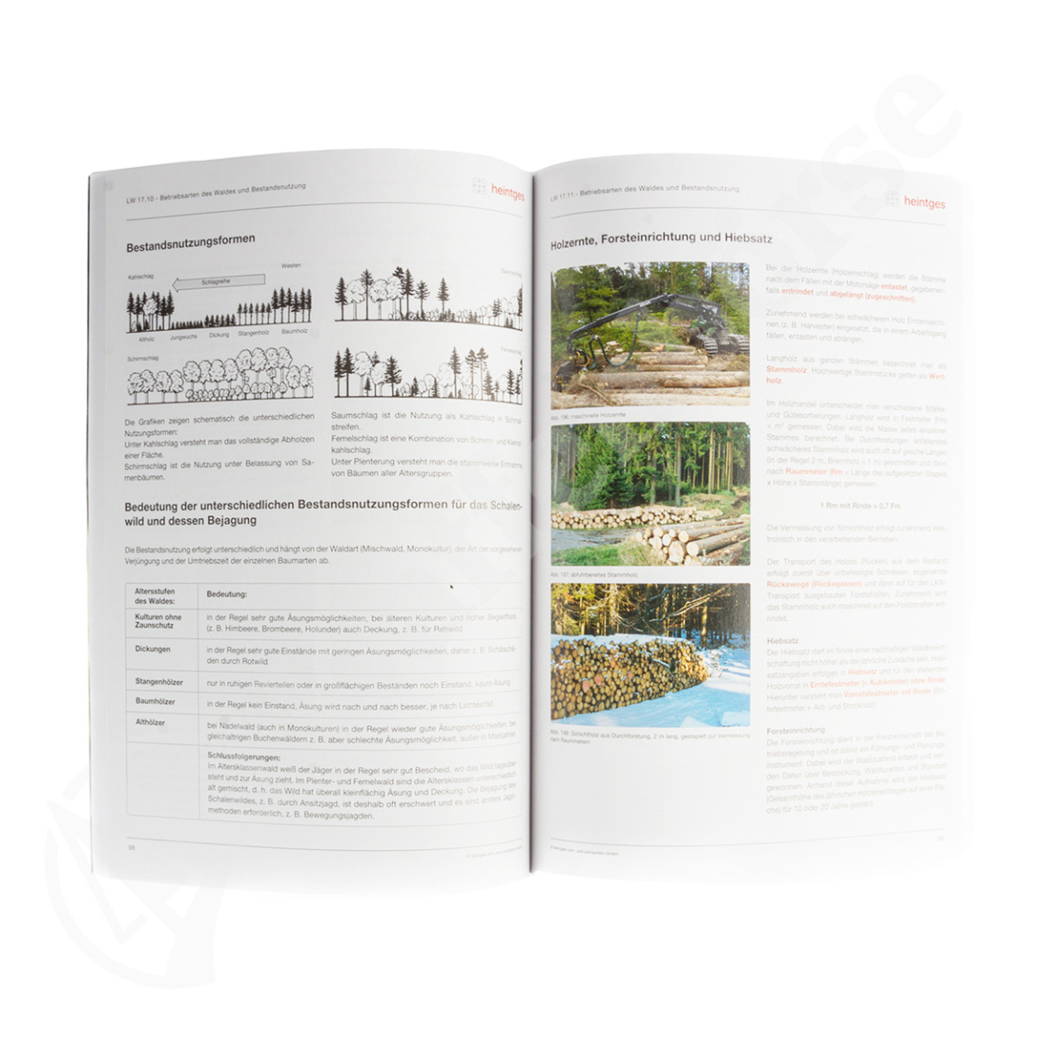 HEINTGES Arbeitsblätter Naturschutz Land und Waldbau