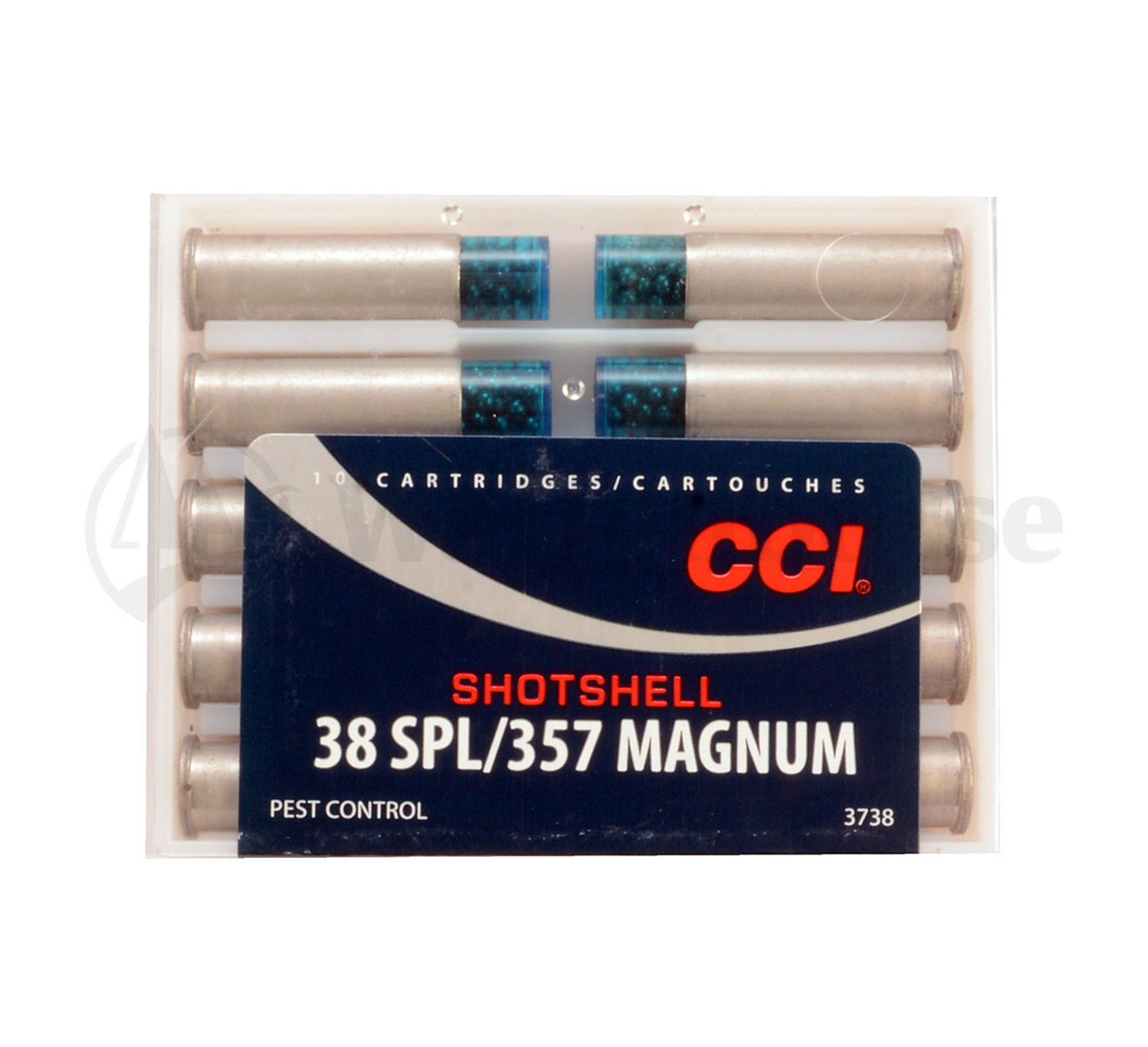 CCI .38 / .357 Schrot-Patronen (alte Verpackungen)