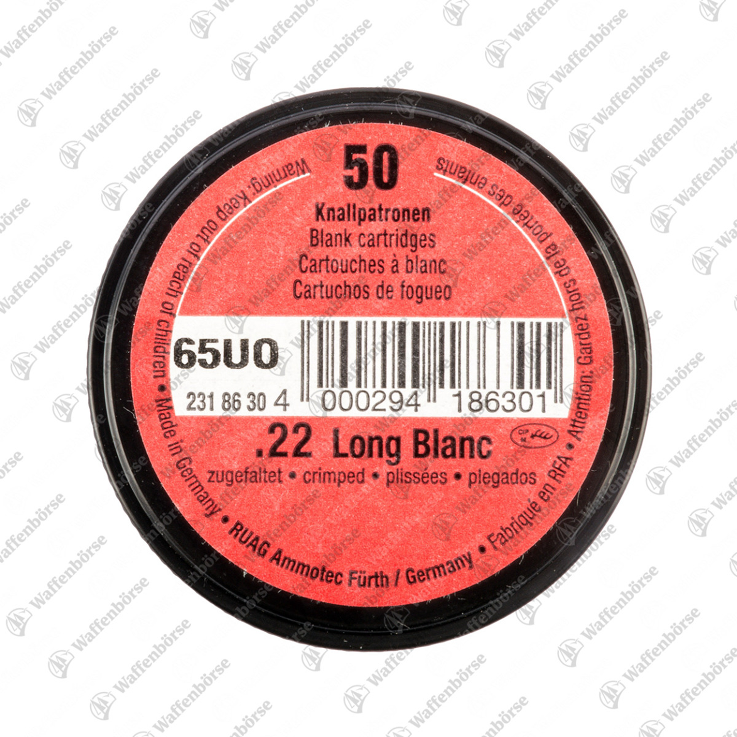 Geco .22Lang Knallpatronen