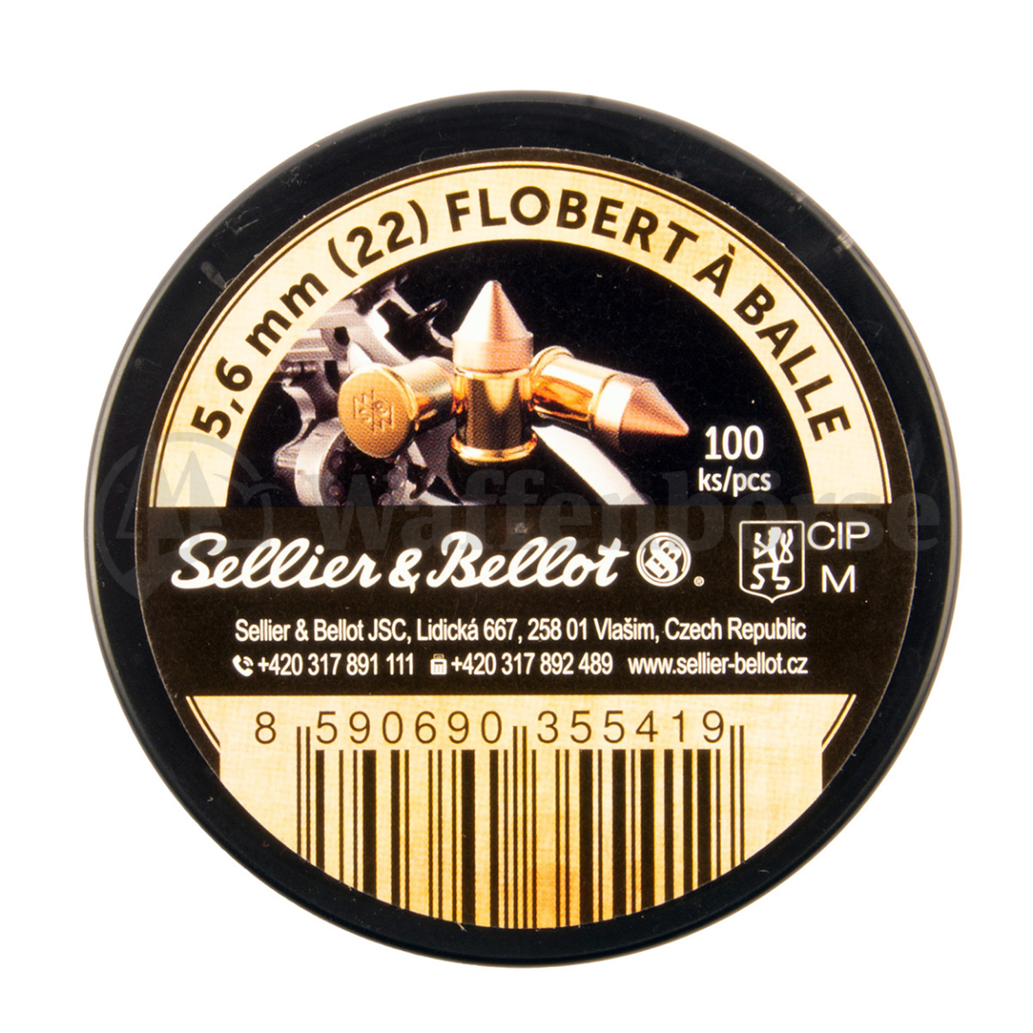 Sellier & Bellot Flobert S&B Spitz  6mm Kugeln