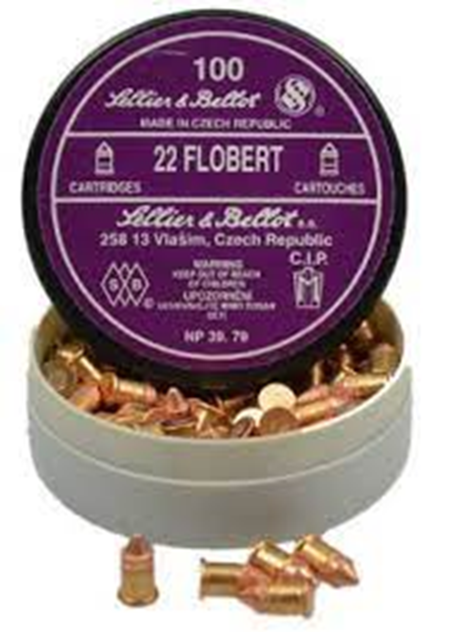 Sellier & Bellot Flobert S&B Spitz  6mm Kugeln