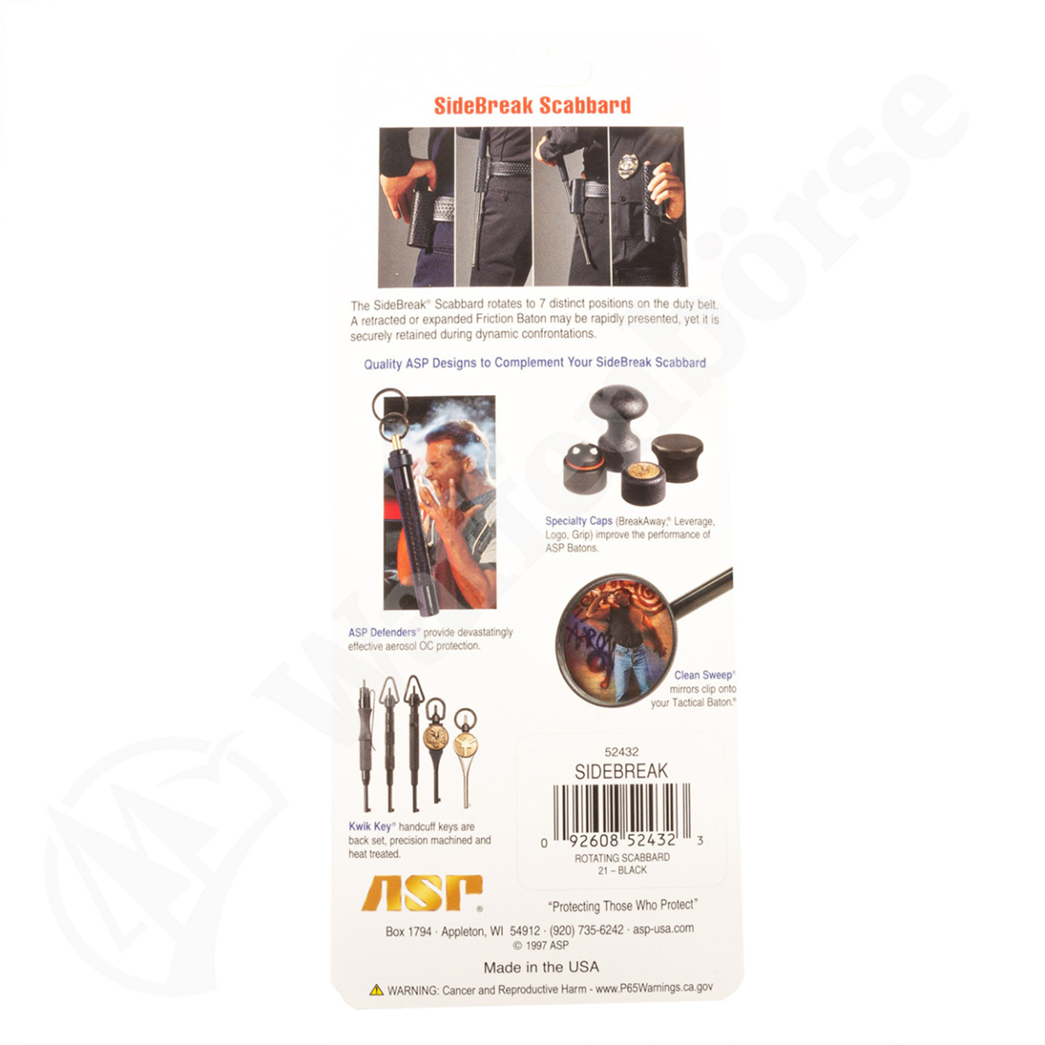 ASP Schlagstock  Halter zu  F21