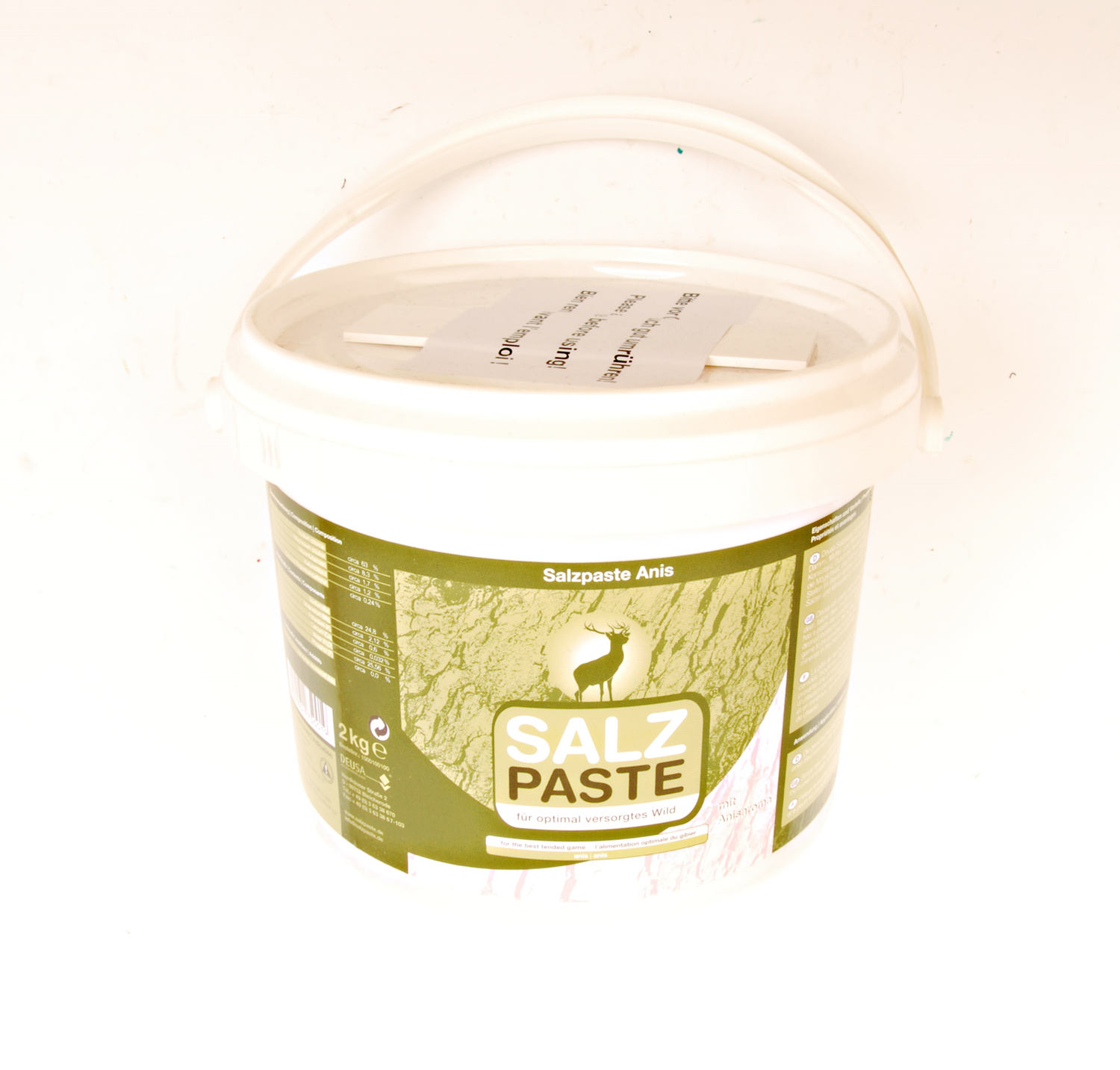 DEUSA Salzpaste mit Aenis im Kübel