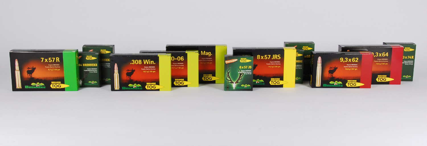 BRENNEKE 9,3x74R TOG 19,0g / 293 gr