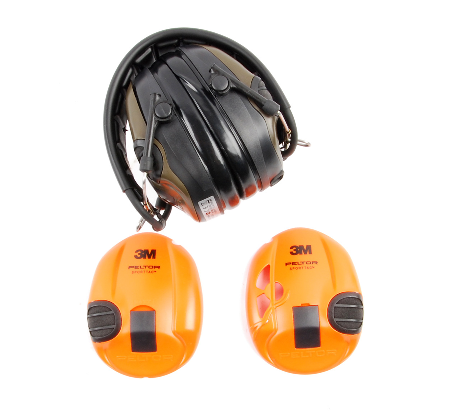 PELTOR Sporttac Aktiv orange/grün