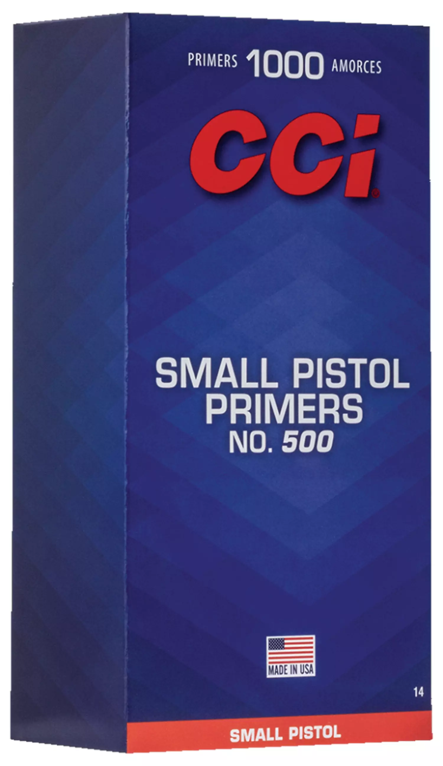 CCI Zündhütchen Small Pistol 500