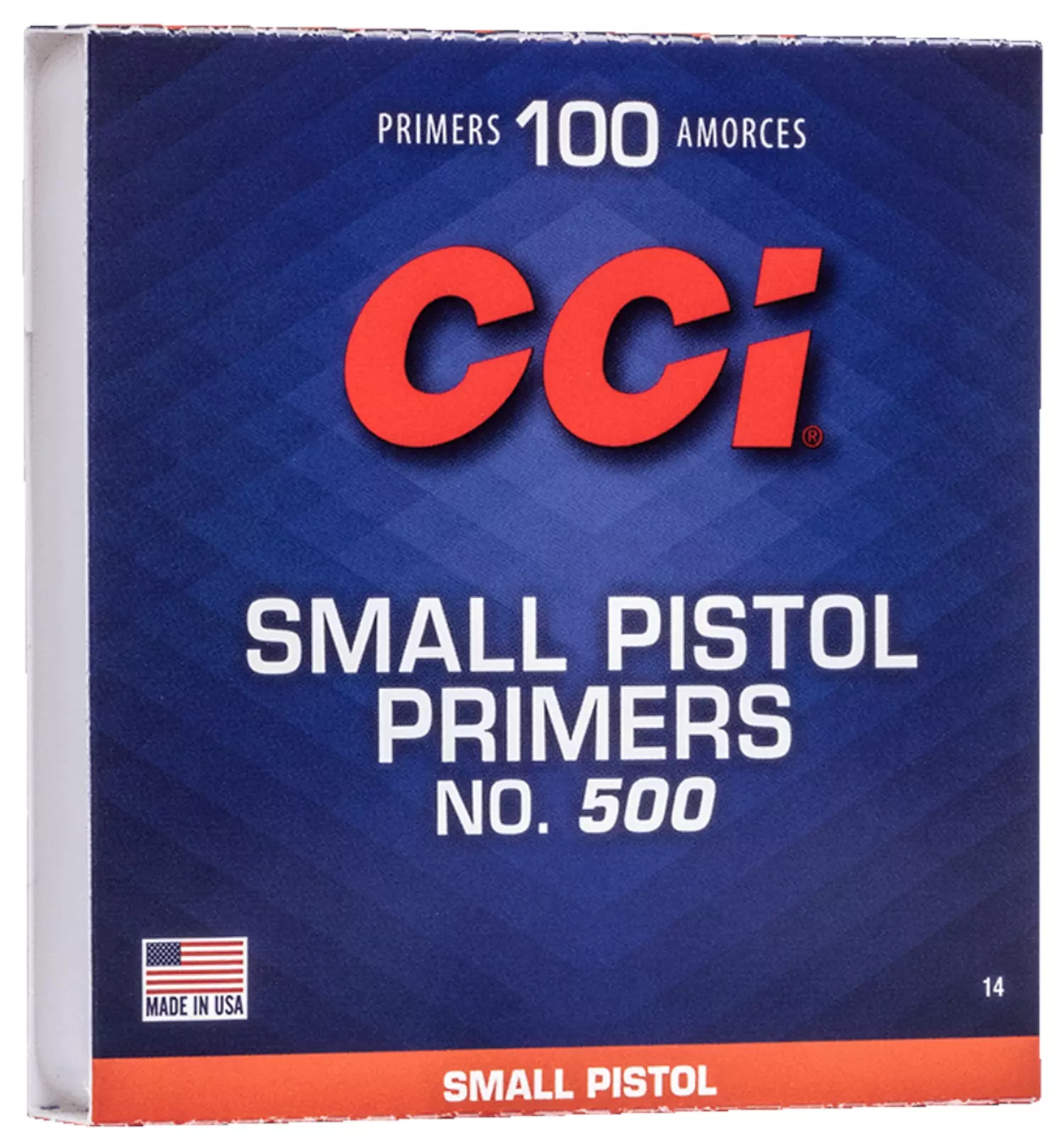 CCI Zündhütchen Small Pistol 500