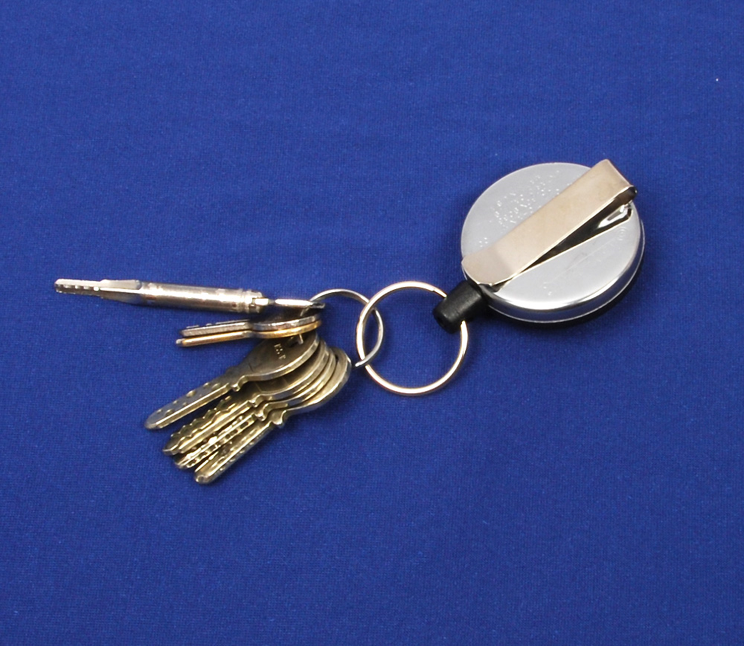 KEY-BAK Schlüsselanhänger mit Kette  60cm / Klammer