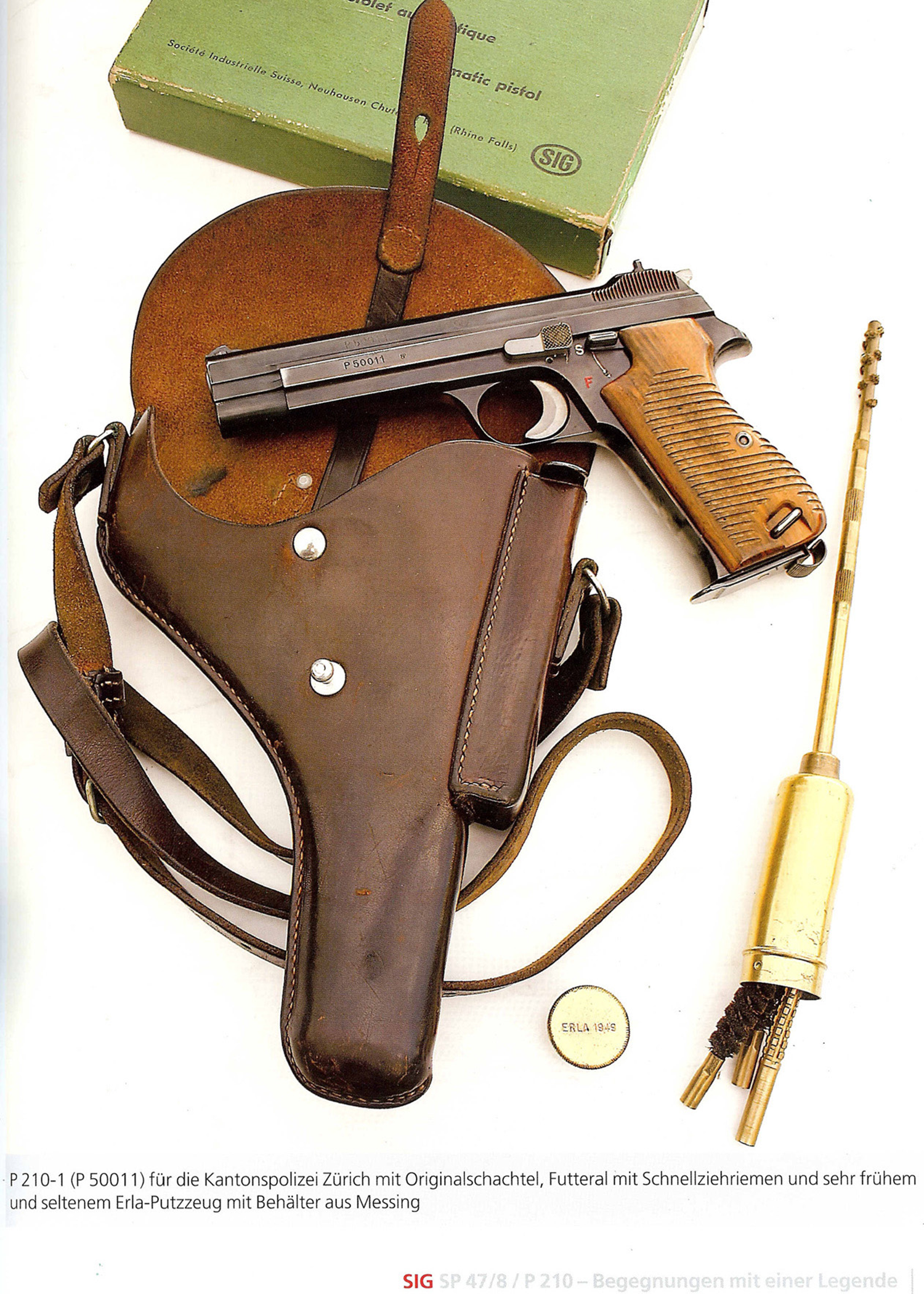 Begegnungen mit einer Legende 2. Auflage SIG 210 SP 47/8