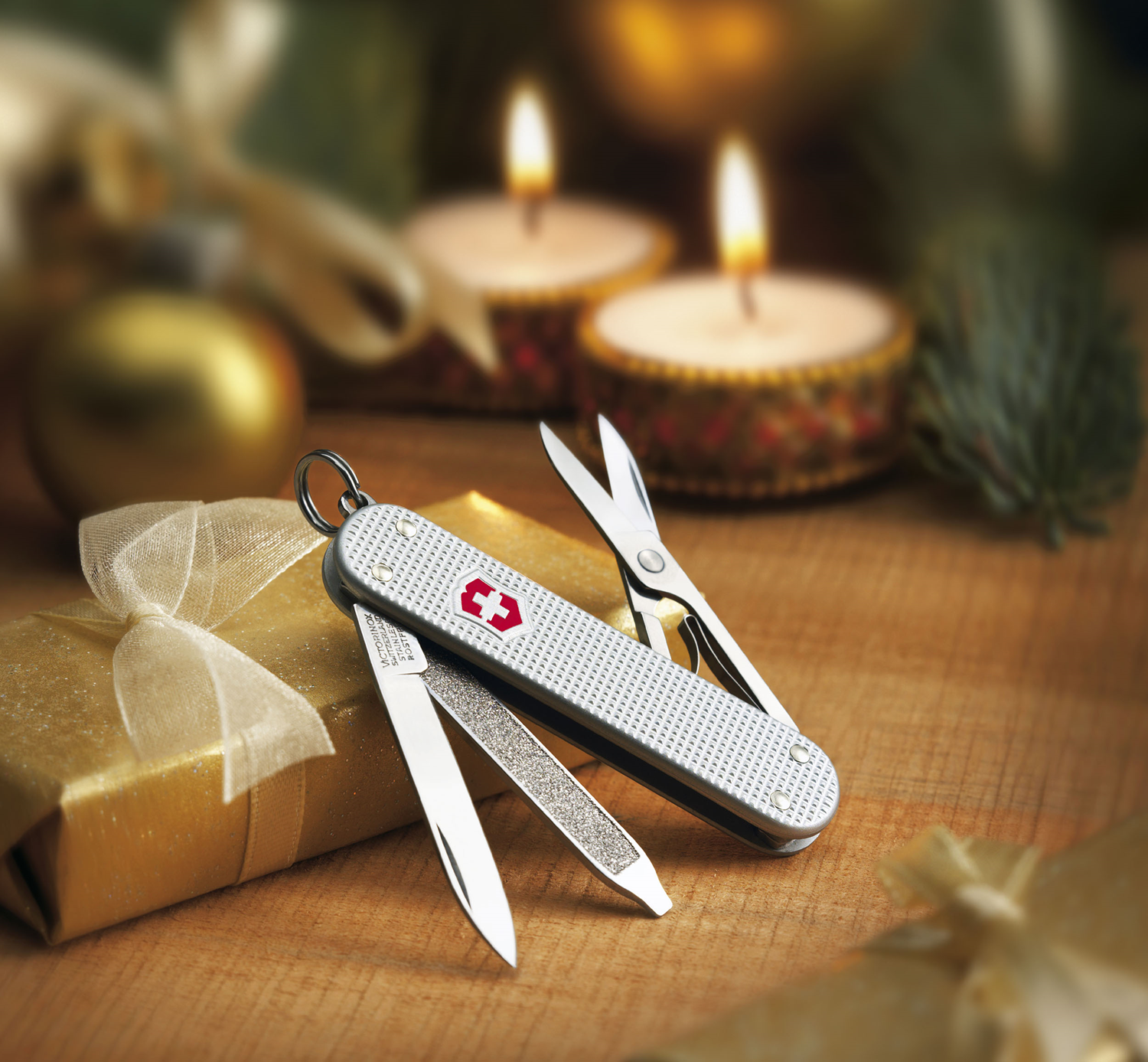 VICTORINOX Classic alox silver