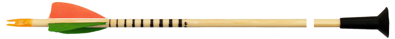 BEARPAW Holz-Kinderpfeil Sauger