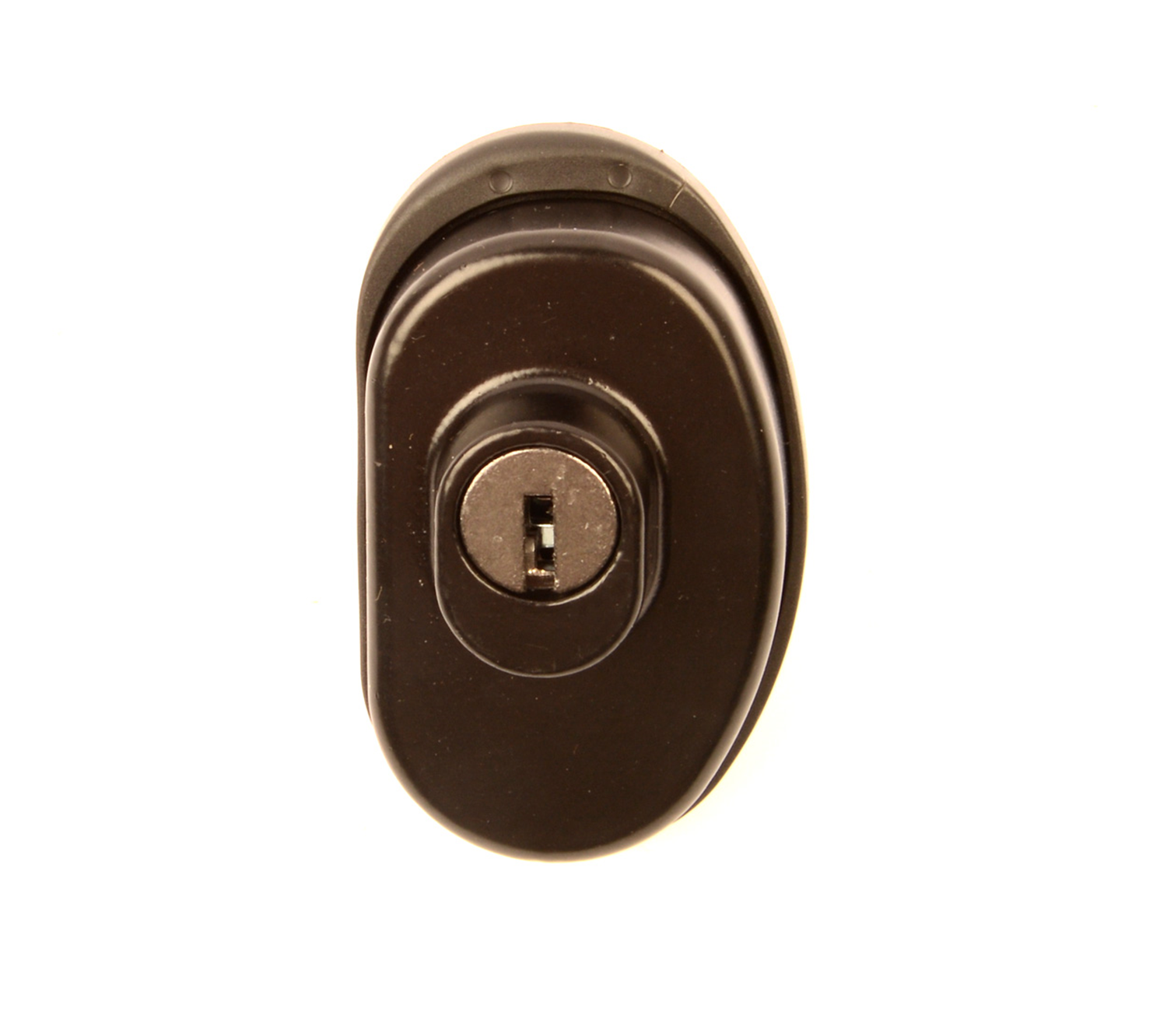 Abzugschloss mit Schlüssel schwarz