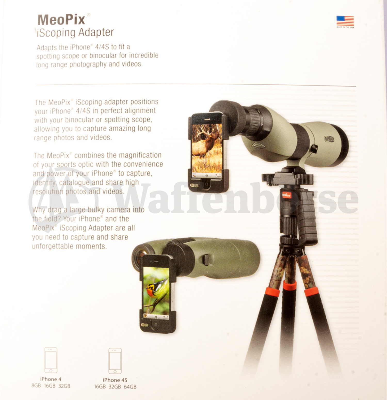 Meopta MeoPix 44mm Fotoadapter für i-Phone 5 BlackFriday