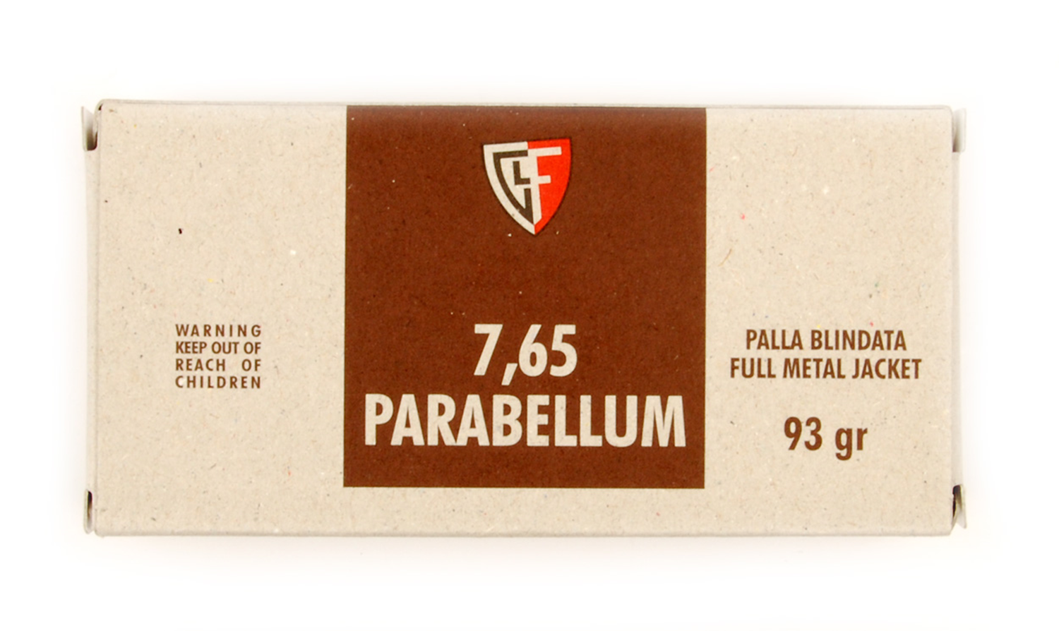 FIOCCHI 7,65 parabellum 93gr VM