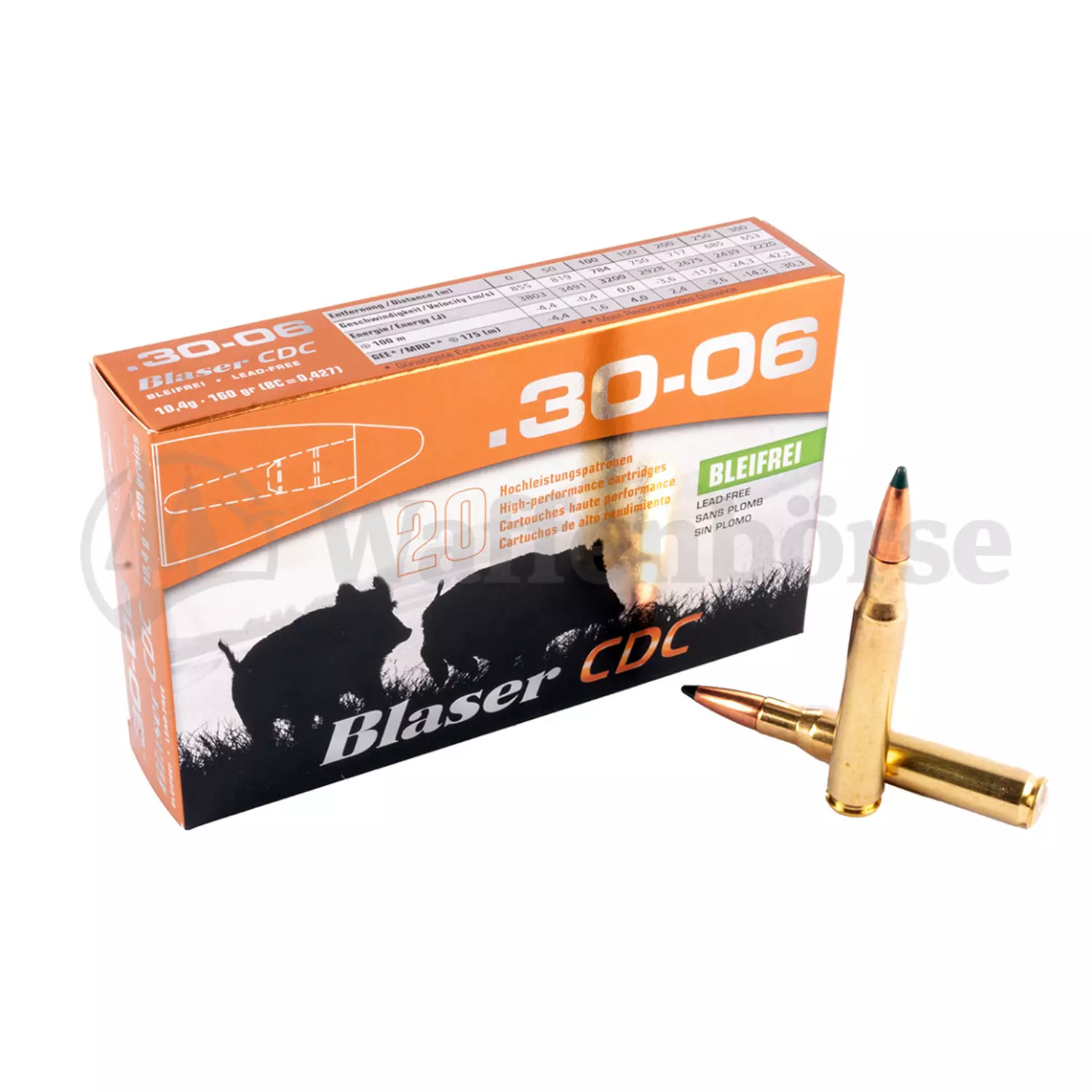 BLASER .30-06 Springield  CDC Bleifrei 10,4g