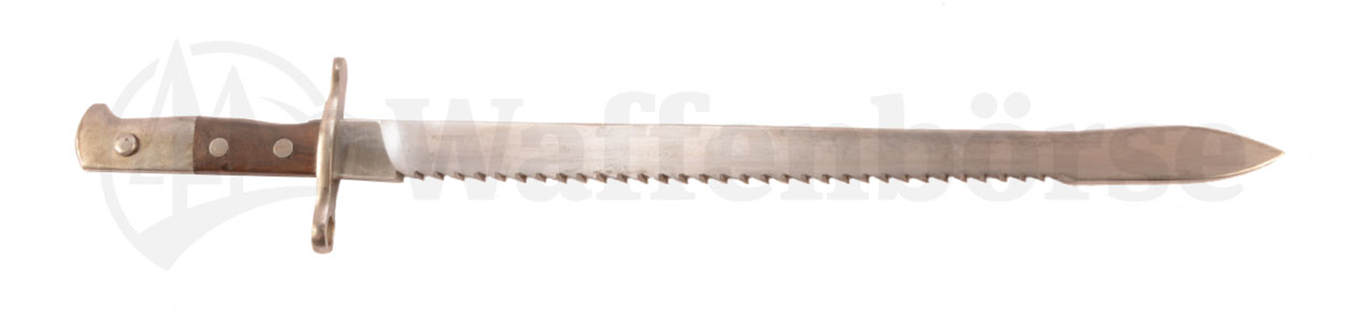 SCHWEIZER ORDONNANZ Säbelbajonett 1914 Lederscheide