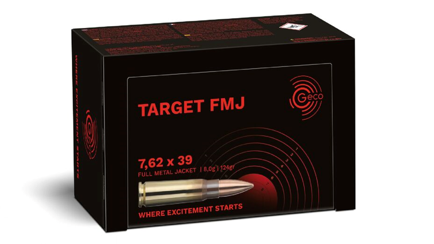 GECO 7,62x39mm VM Target 8,0g Action