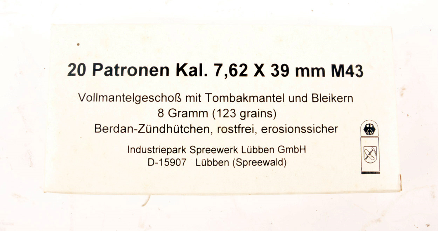 GECO 7,62x39mm VM Target 8,0g Action