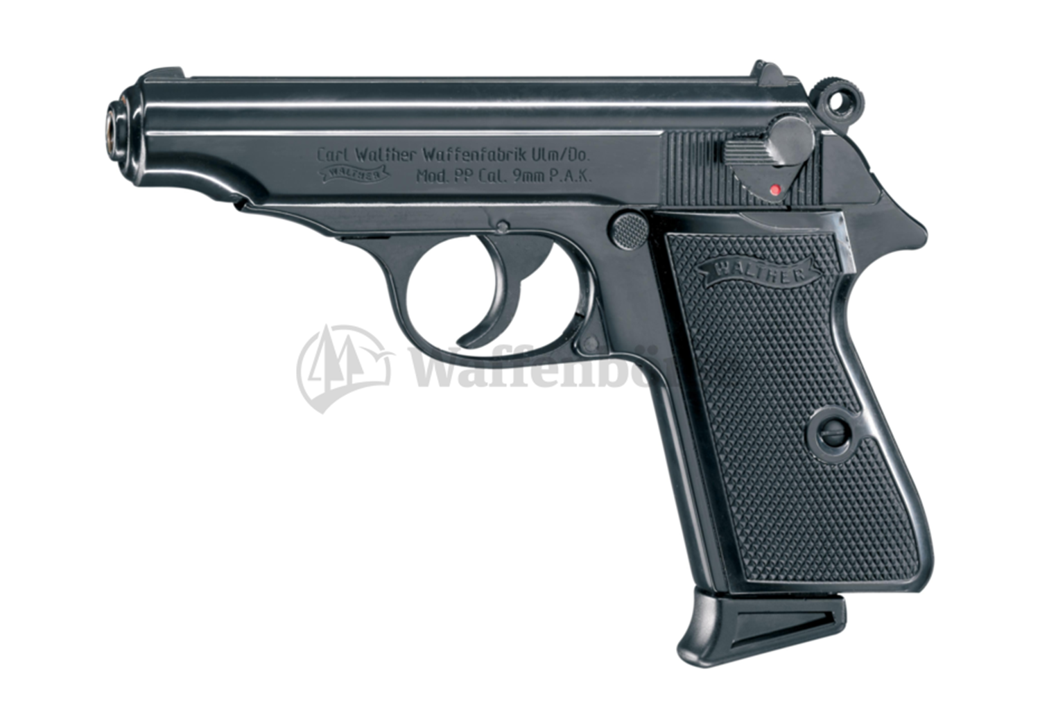 WALTHER  Alarm - Platz Pistole PP  9mm P.A. K