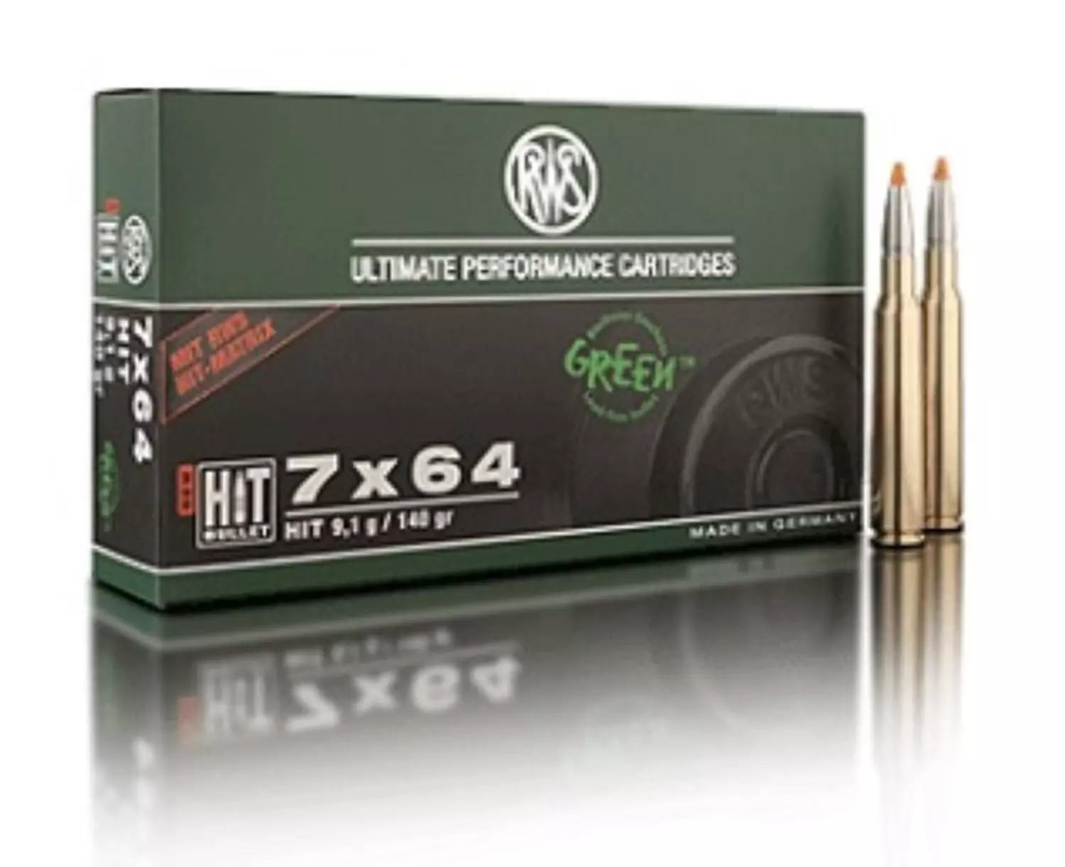 RWS  7x64 HIT  Bleifrei 9,1g/140grain