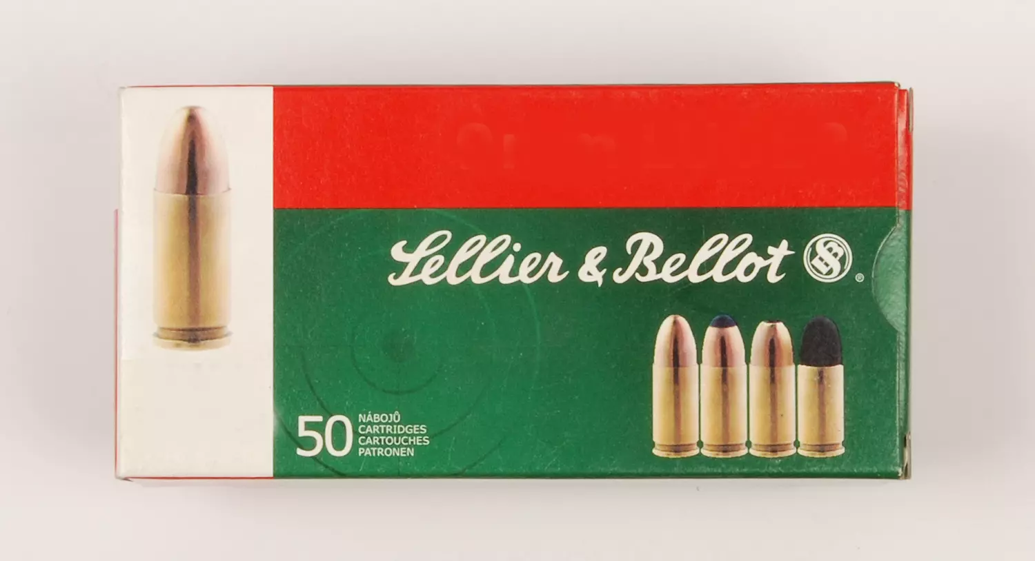 Sellier & Bellot 9mm Para FMJ 124gr/8g