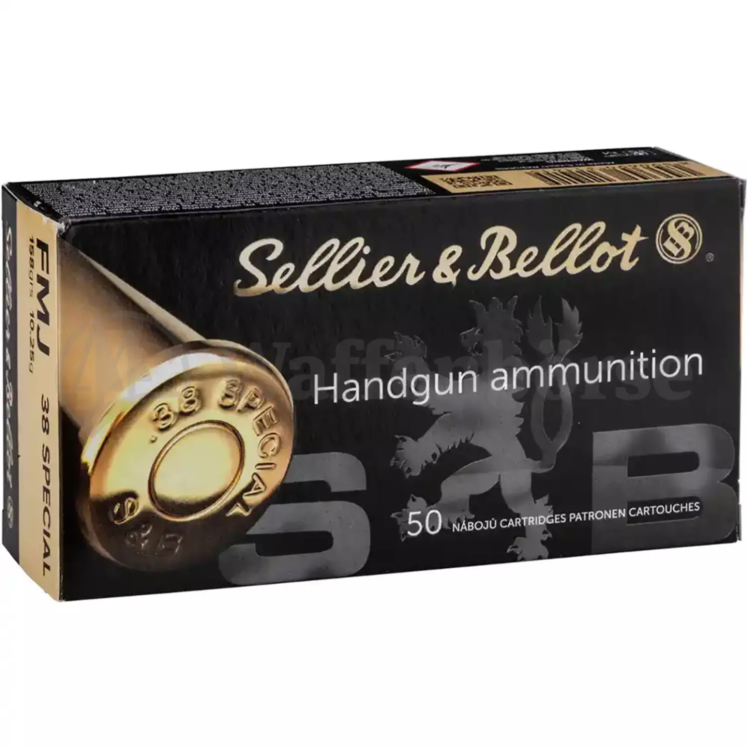 SELLIER & Bellot . 38 Spec  FMJ VM 158gr