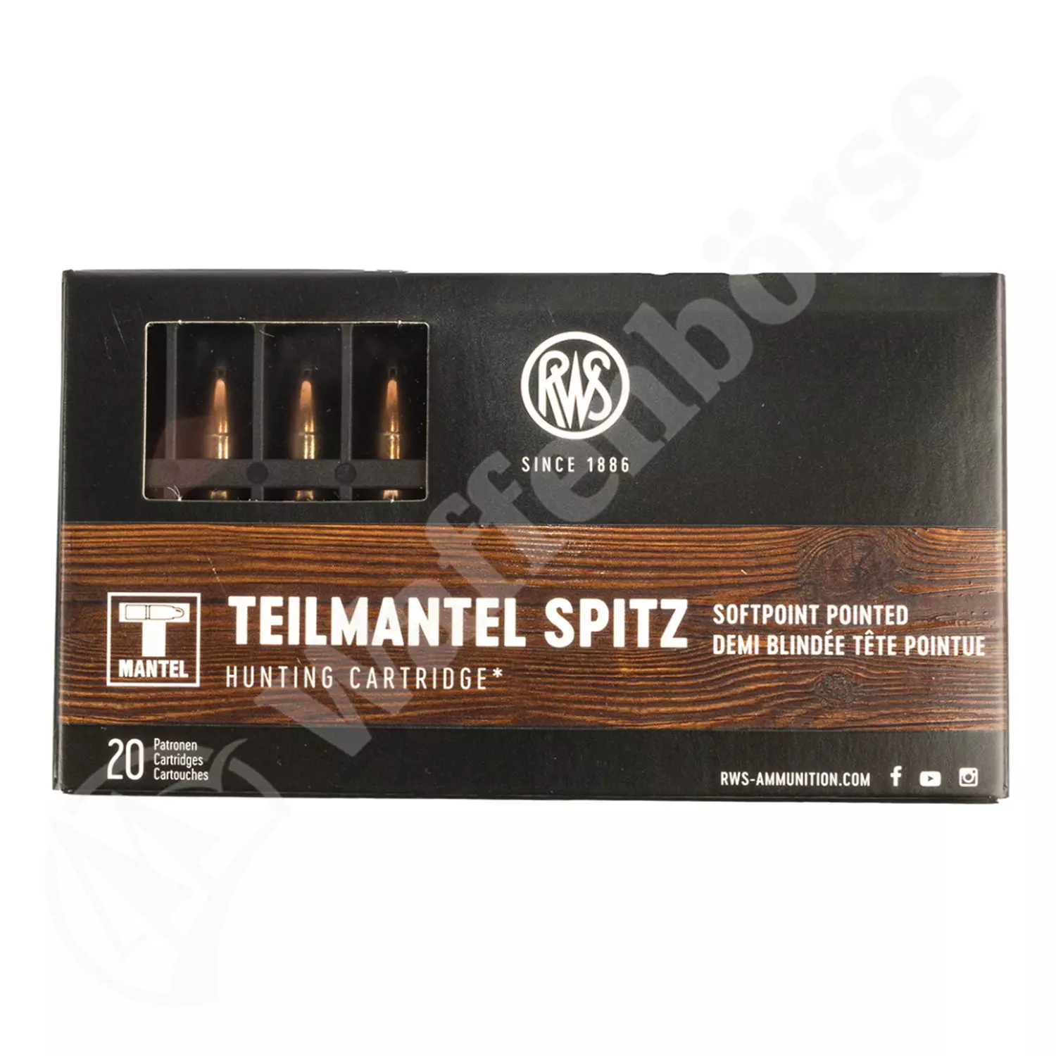 RWS .222 REM TMS 3,24g