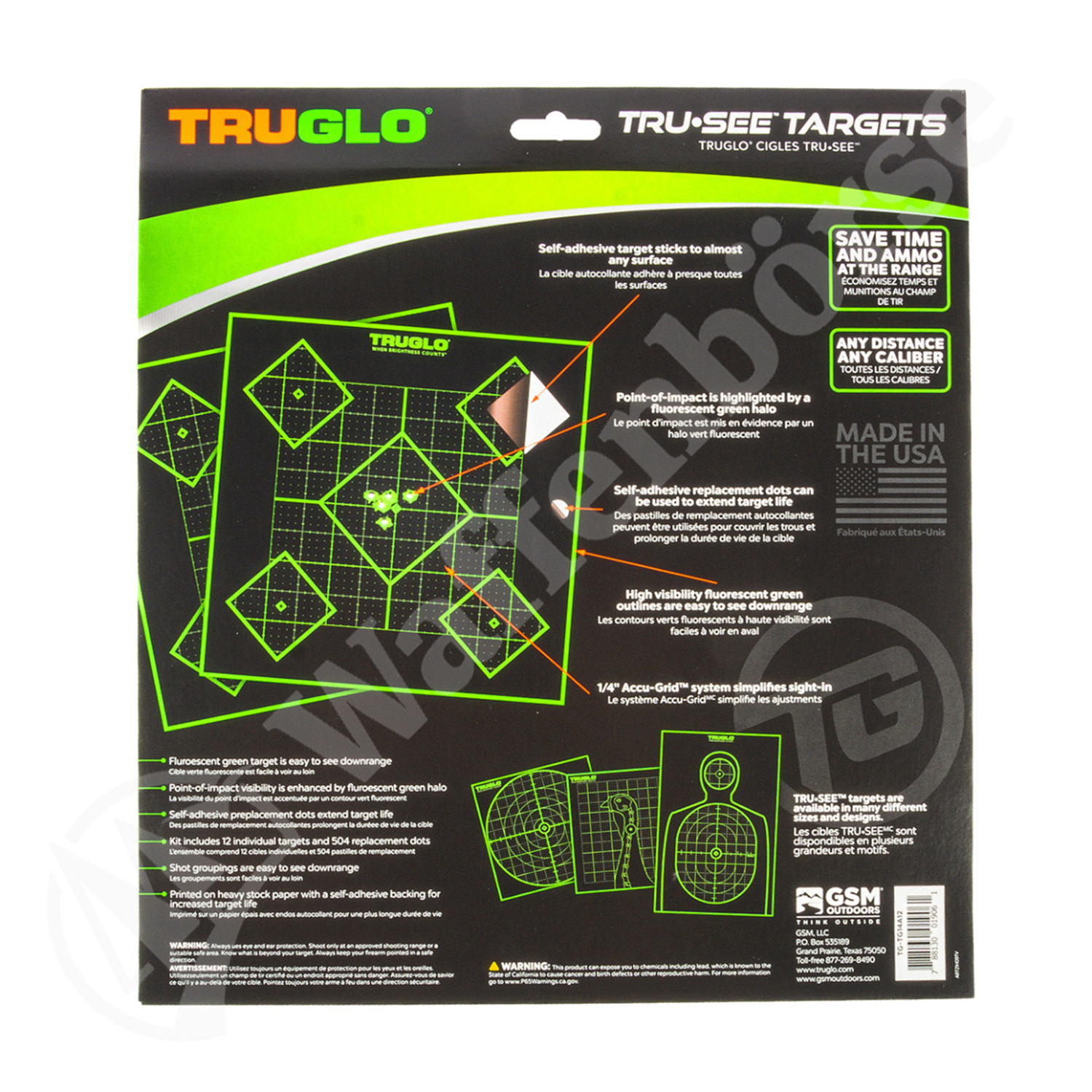 TRUGLO Scheiben  5-Diamond, fluoreszierend