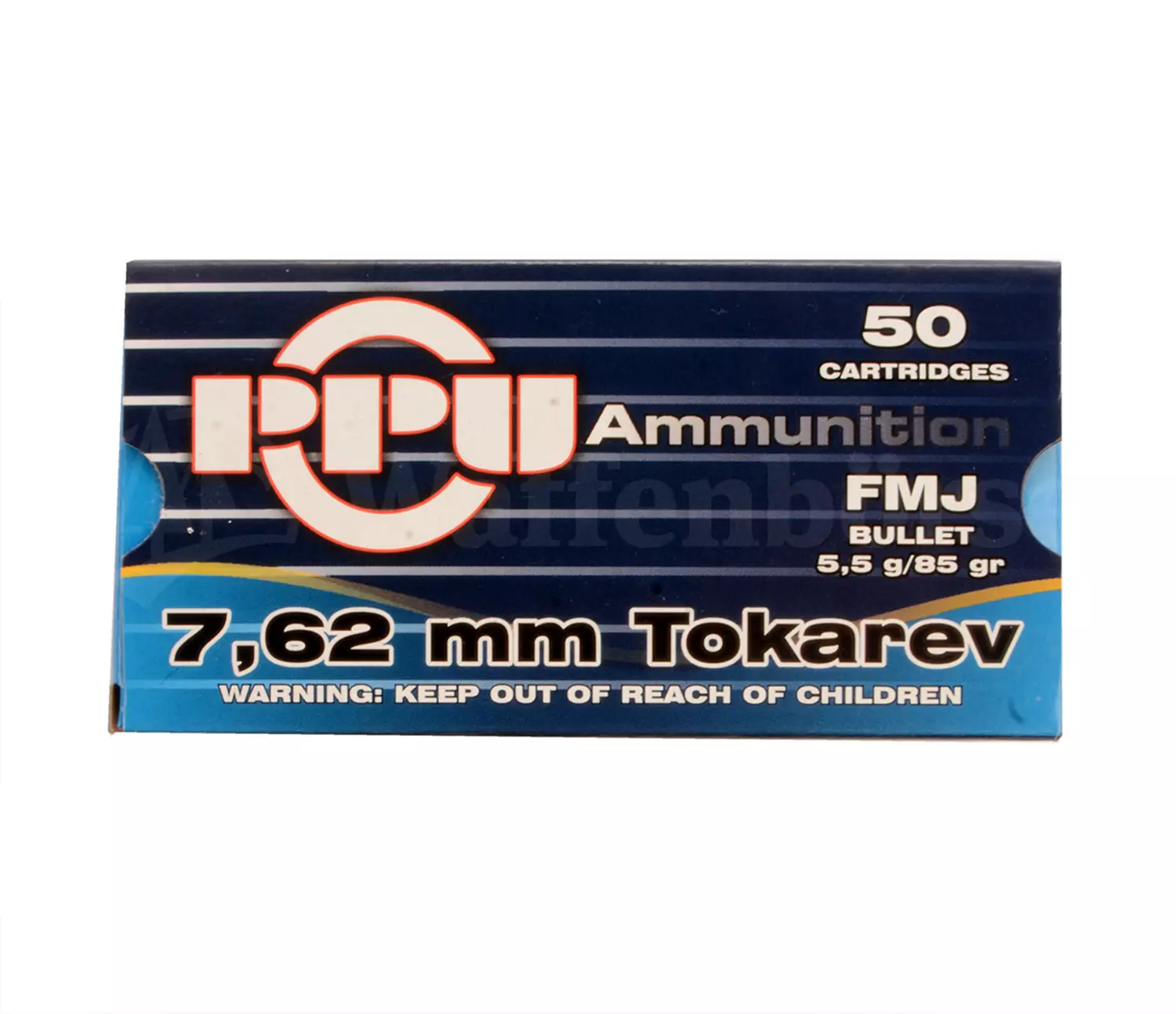 Partizan PPU .7,62x25 TT Tokarev 85grain