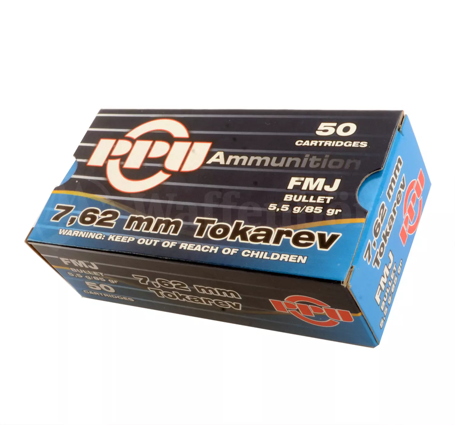 Partizan PPU .7,62x25 TT Tokarev 85grain