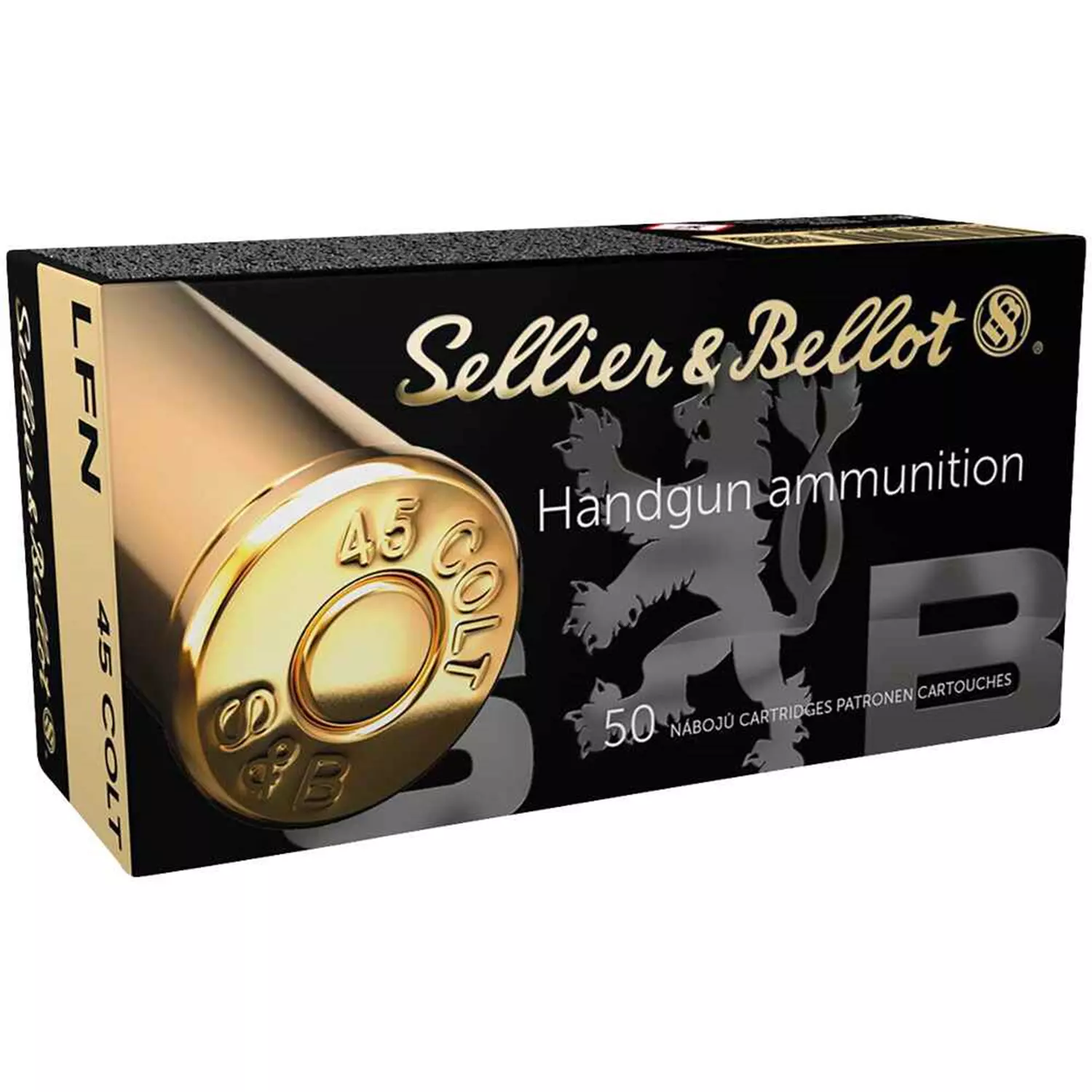 SELLIER & BELLOT .45 Colt RN 250 grain