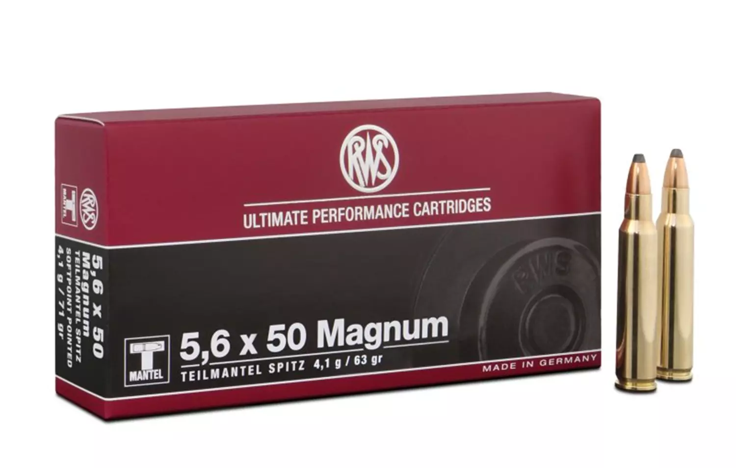RWS  5,6x50 Magnum TM 4,10g