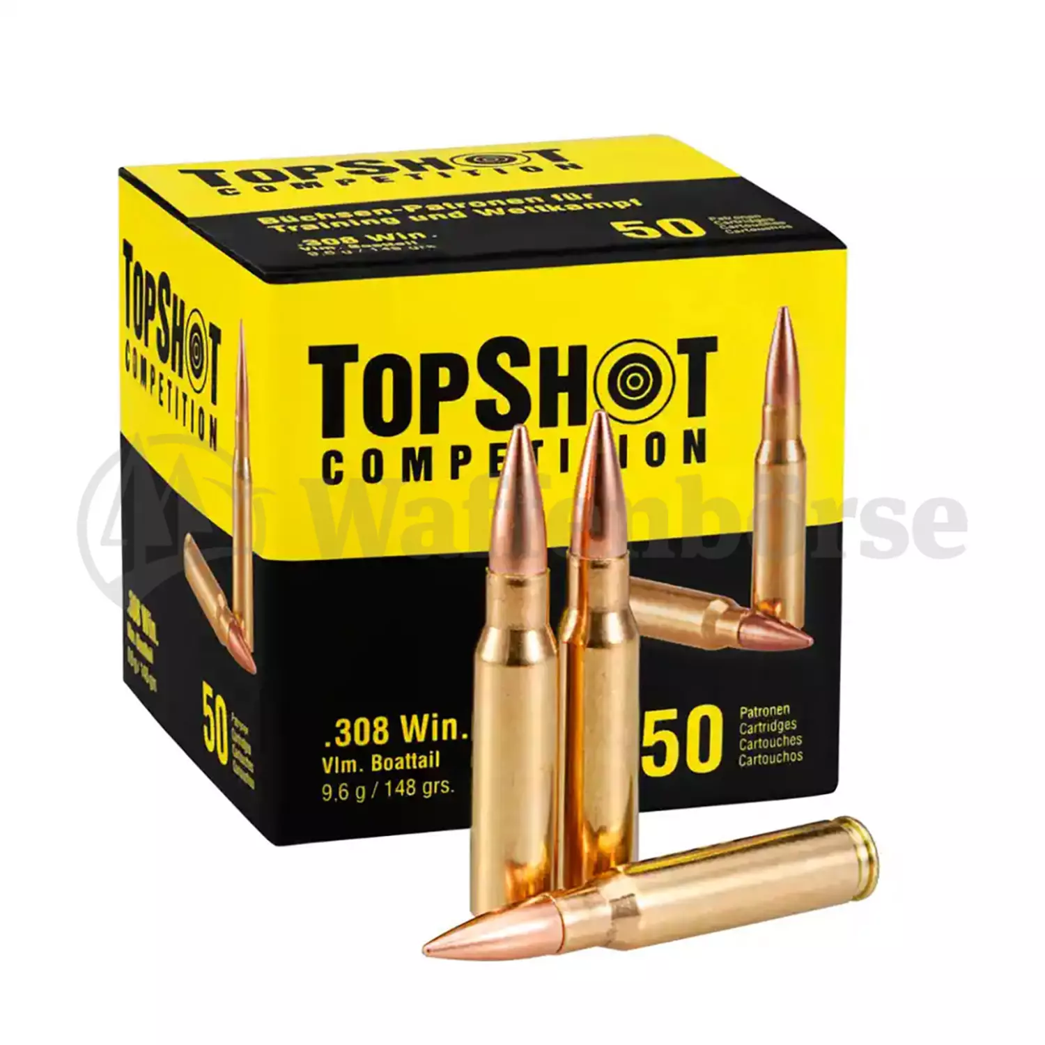 TopShot .308 Win. FMJ 148gr / 9,55g