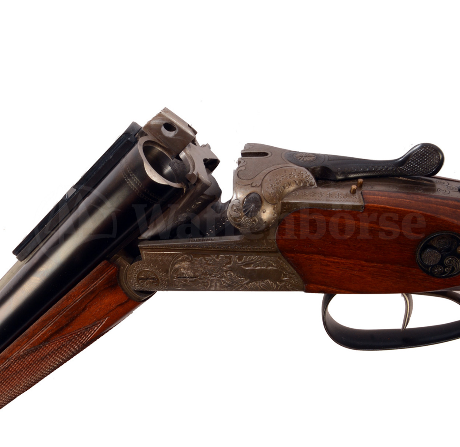 Merkel  30  Drilling 12-70 / .222Rem