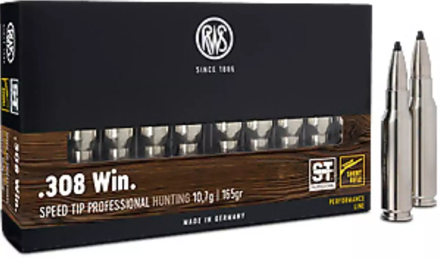 RWS .308 Win. ST Speed Tip Pro Short Rifle  10,7g/165gr