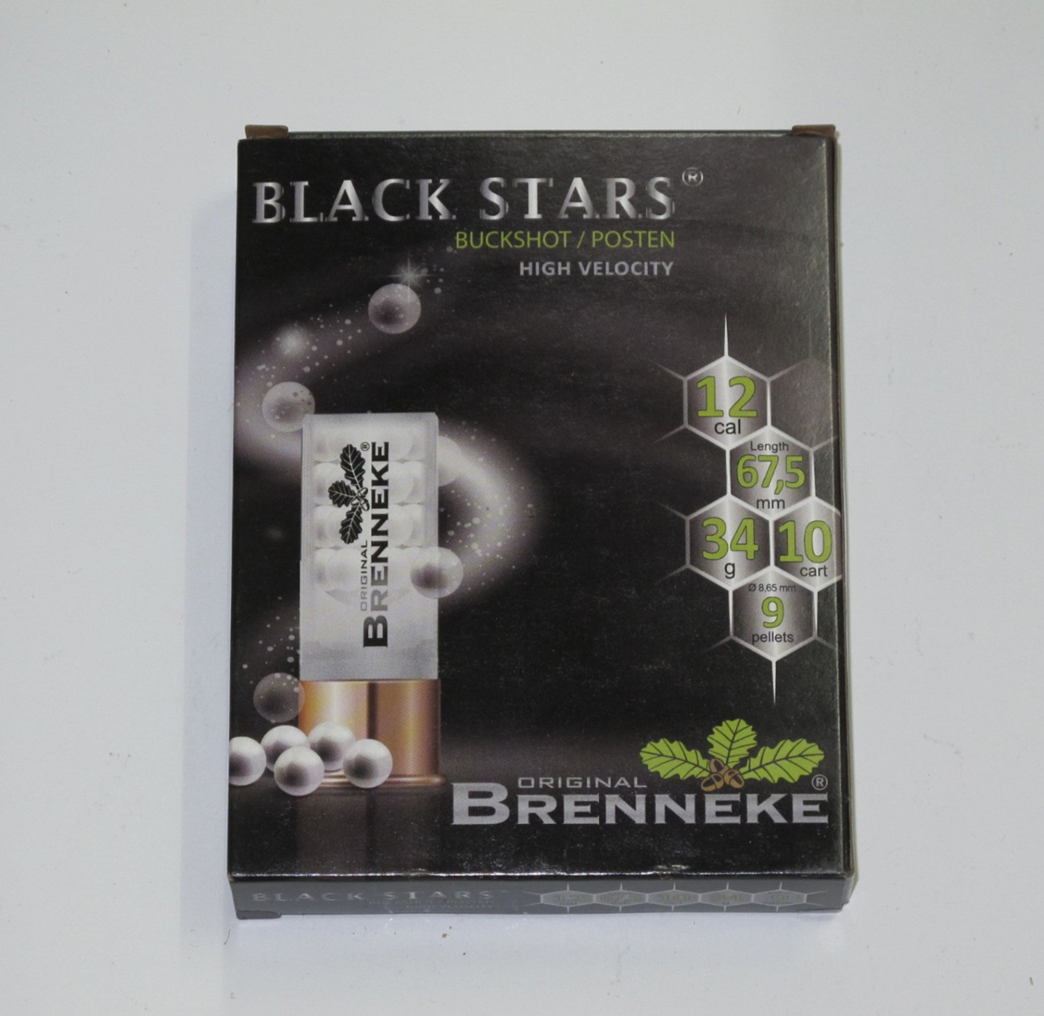 Brenneke Black Stars Buckshot 12/67.5