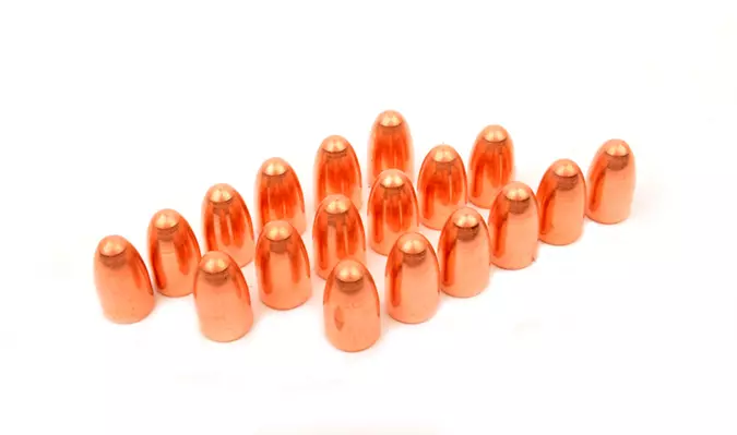 GECO -Geschosse 9mm VM-Rundkopf 124g/8gramm
